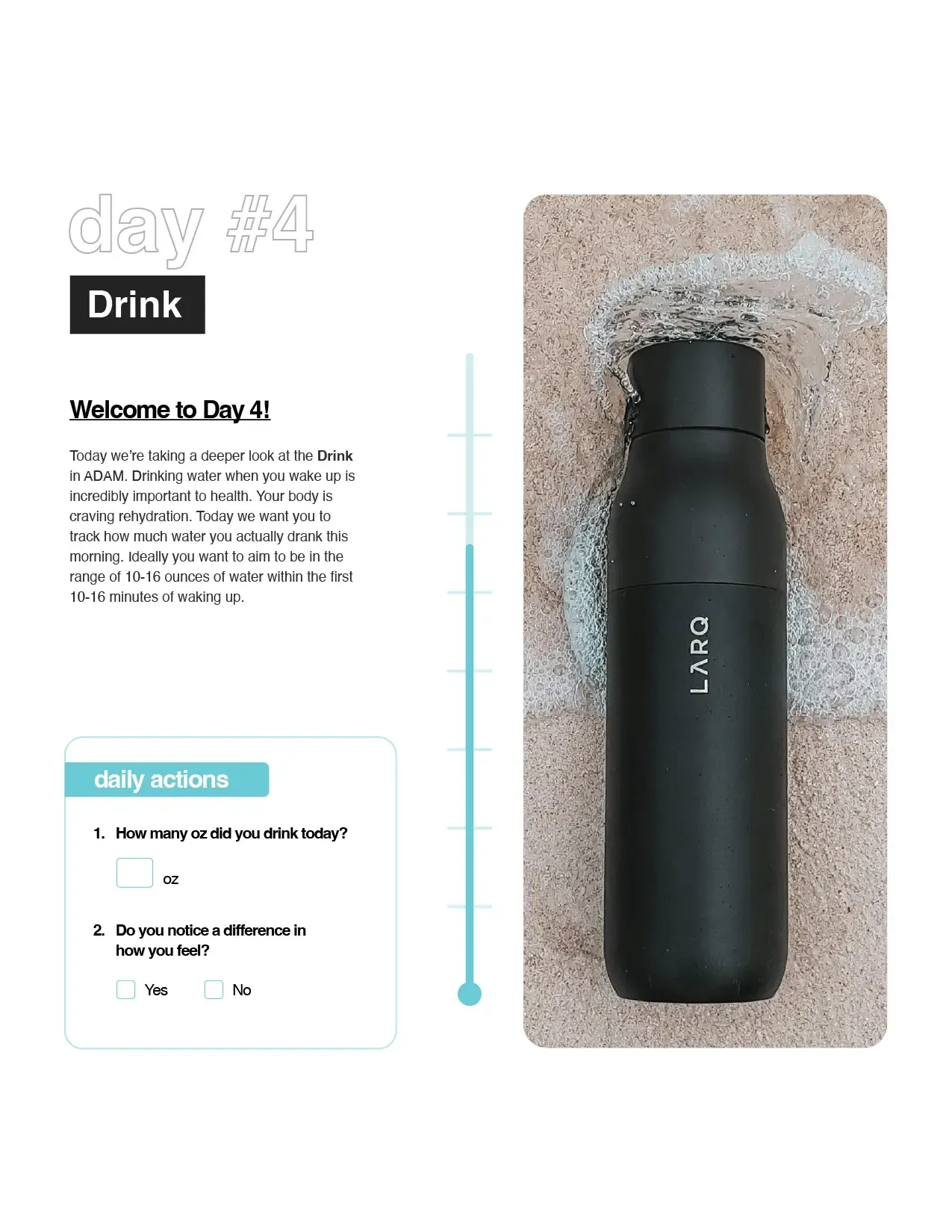 H40 workbook day four: drink