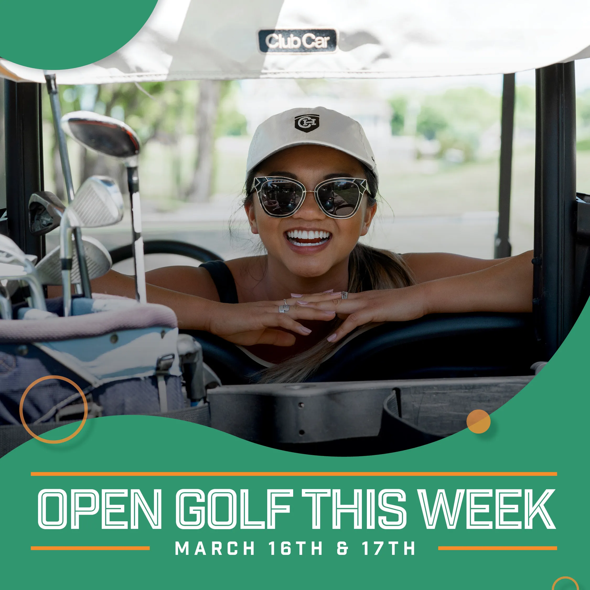 Open golf this week post for St Patrick's weekend